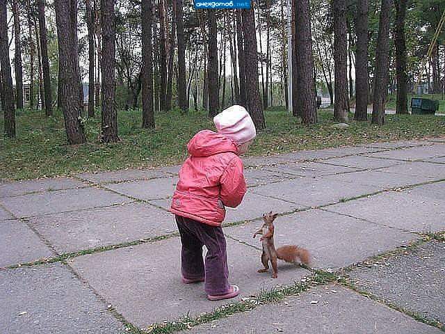 - Машенька, ты соседа Петровича, не видала? С бутылкой куда-то пошел...