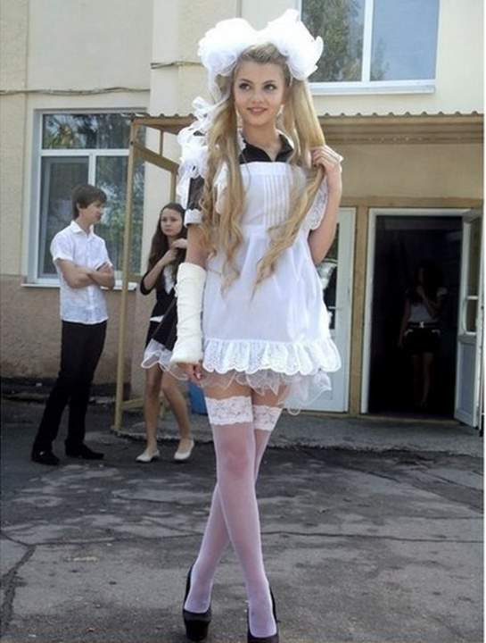 Она учится? Нет-нет, она давно всё умеет..